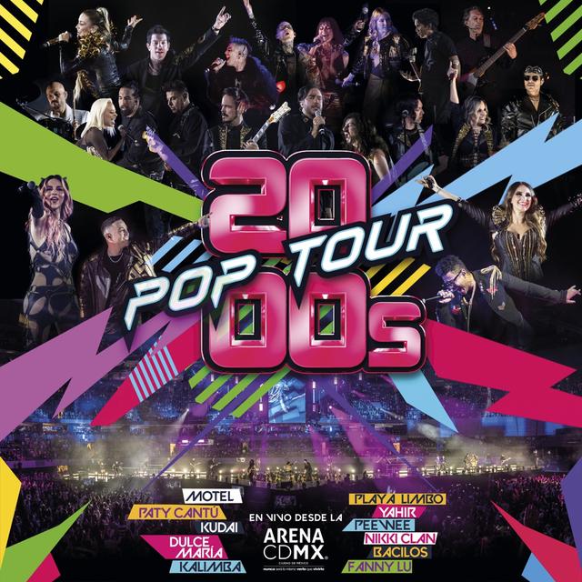 Album cover art for 2000s POP TOUR EN VIVO DESDE LA ARENA CDMX