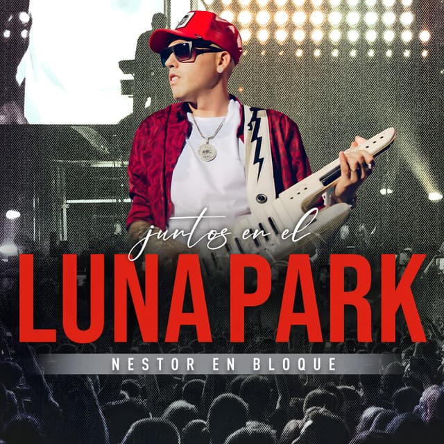 Album cover art for Juntos en el Luna Park