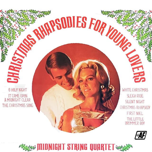 Album cover art for Christmas Rhapsodies For Young Lovers
