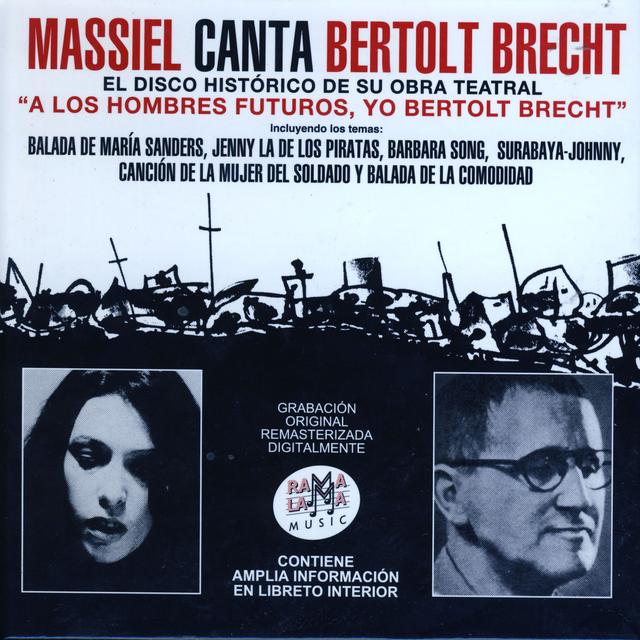 Album cover art for Massiel Canta Bertolt Brecht