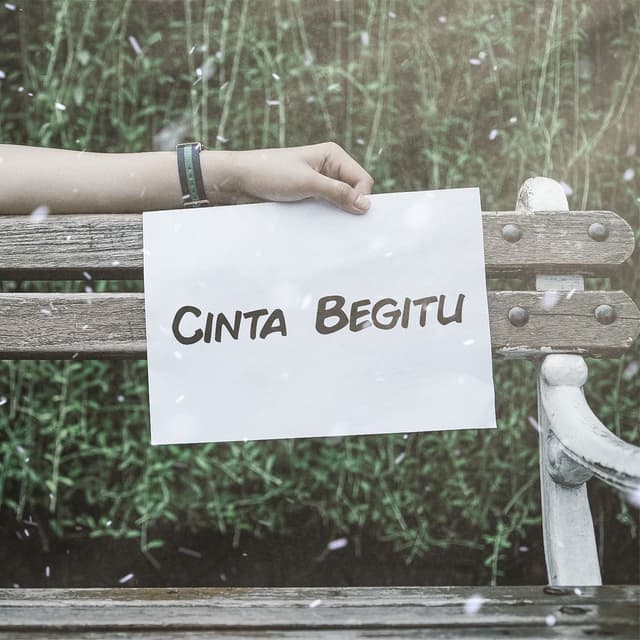 Album cover art for Cinta Begitu