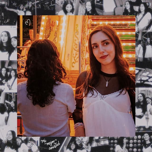 Album cover art for mi "mejor" amistad