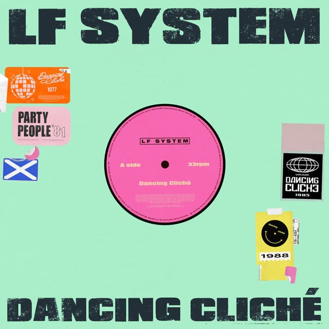Album cover art for Dancing Cliché