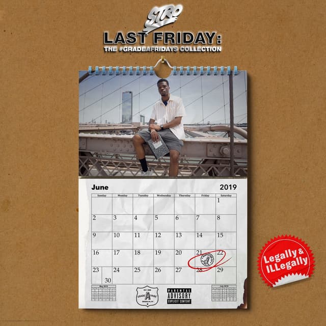 Album cover art for Last Friday