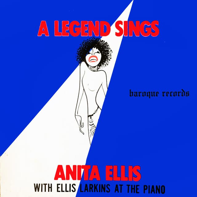 Album cover art for A Legend Sings