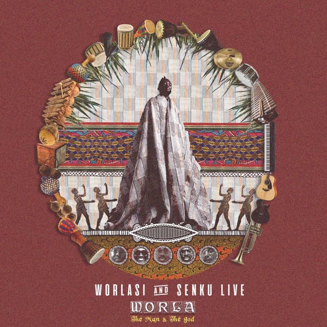 Album cover art for Worla (The Man and the God)