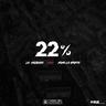 22%