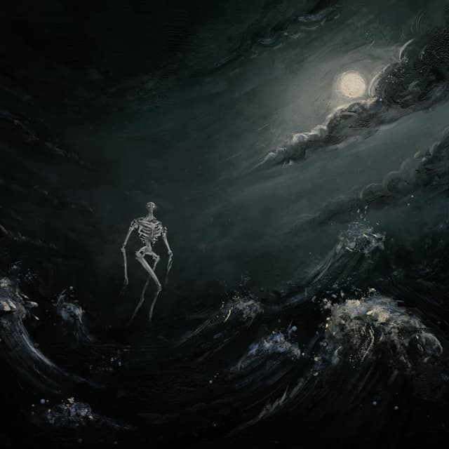 Album cover art for Into the Raging Sea