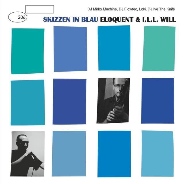 Album cover art for Skizzen in Blau