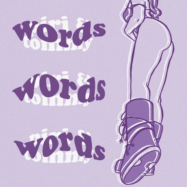 Album cover art for Words