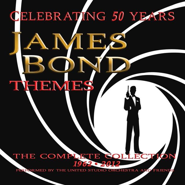 Album cover art for James Bond Themes: The Complete Collection 1962-2012