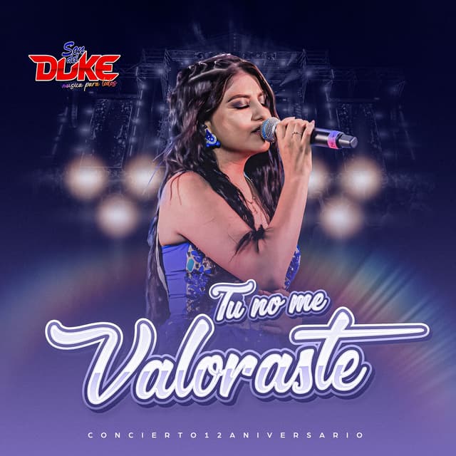 Album cover art for Tu No Me Valoraste