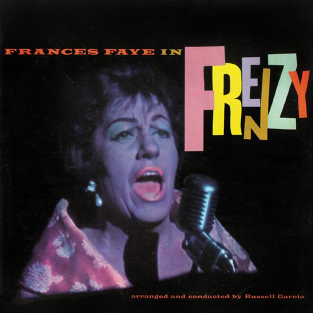 Album cover art for Frances Faye In Frenzy