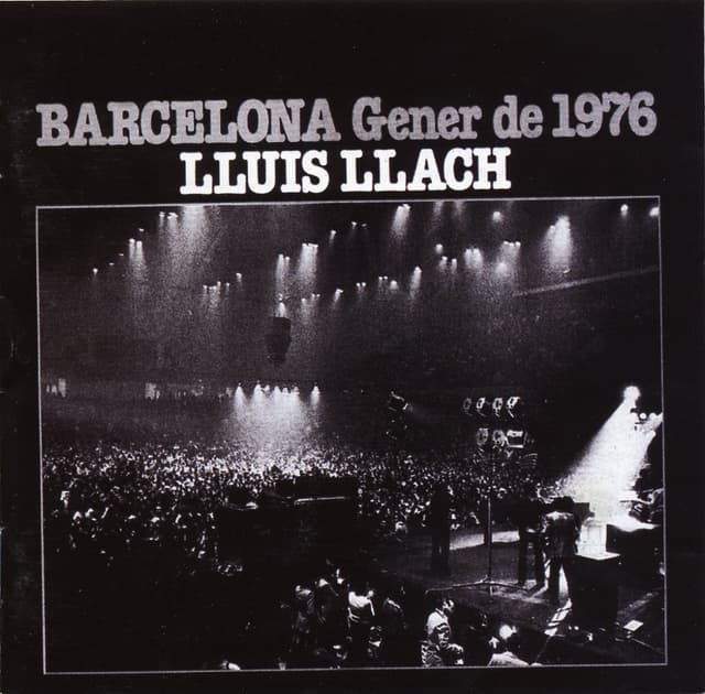 Album cover art for Barcelona Gener del 76