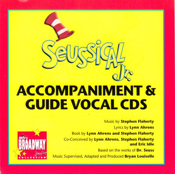 Album cover art for Seussical Jr. Accompaniment & Guide Vocal CDS