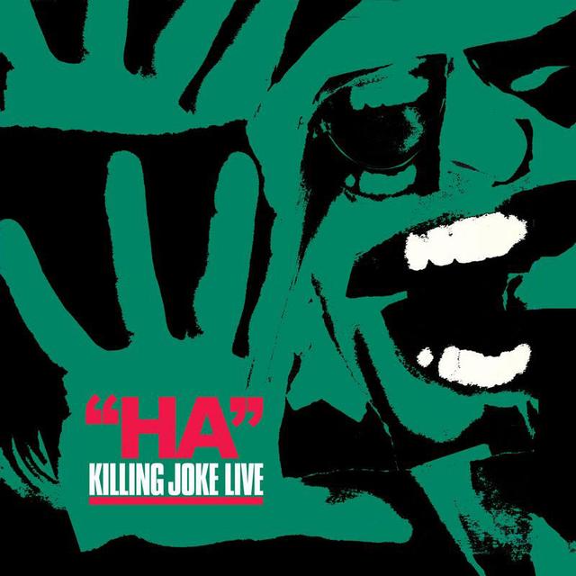 Album cover art for "Ha" Killing Joke Live