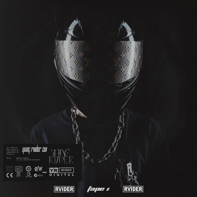 Album cover art for RVIDER TAPE 1