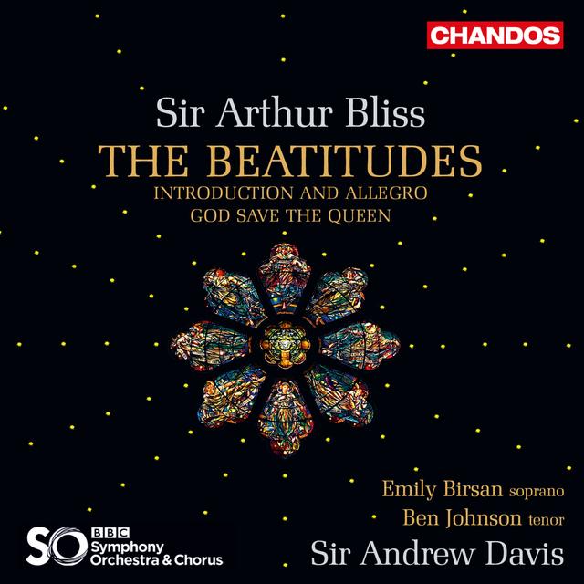 Album cover art for Bliss: The Beatitudes, Introduction and Allegro & God Save the Queen