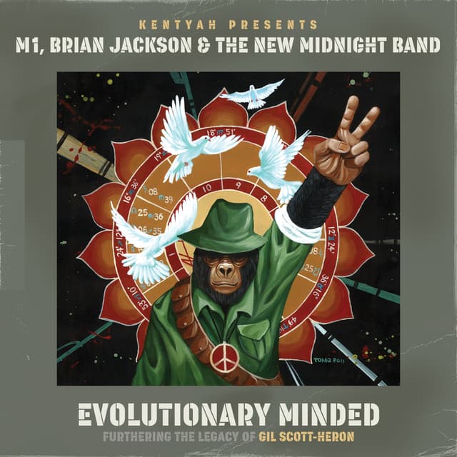 Album cover art for Evolutionary Minded