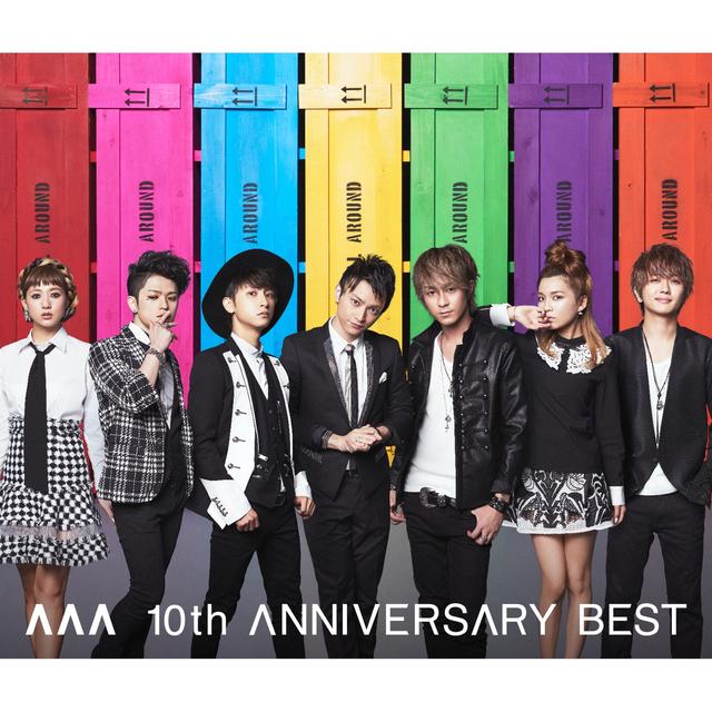 Album cover art for AAA 10th ANNIVERSARY BEST