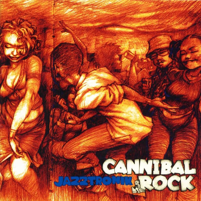 Album cover art for Cannibal Rock