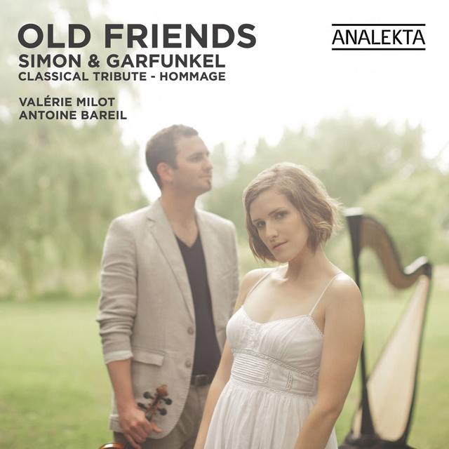 Album cover art for Old Friends: Simon & Garfunkel, A Classical Tribute