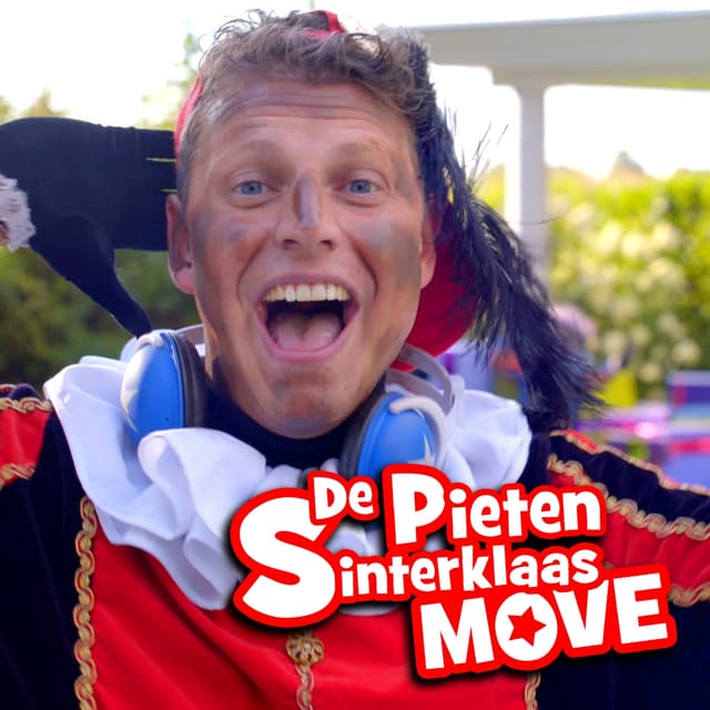 Album cover art for De pieten sinterklaas move