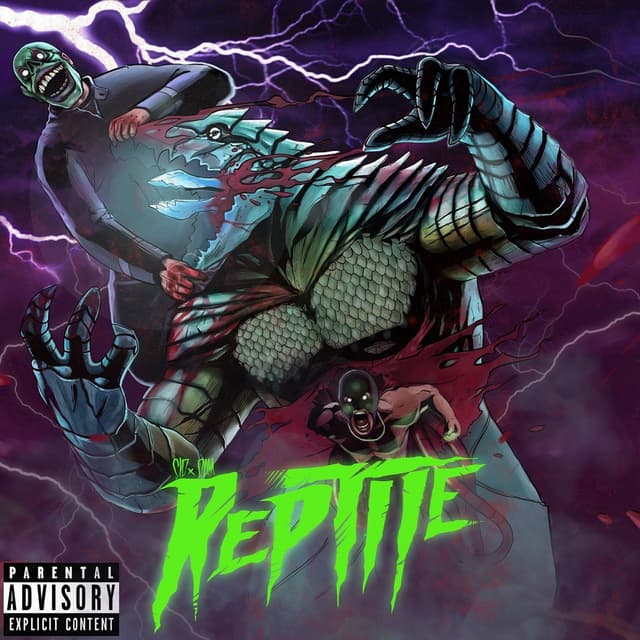 Album cover art for Reptile