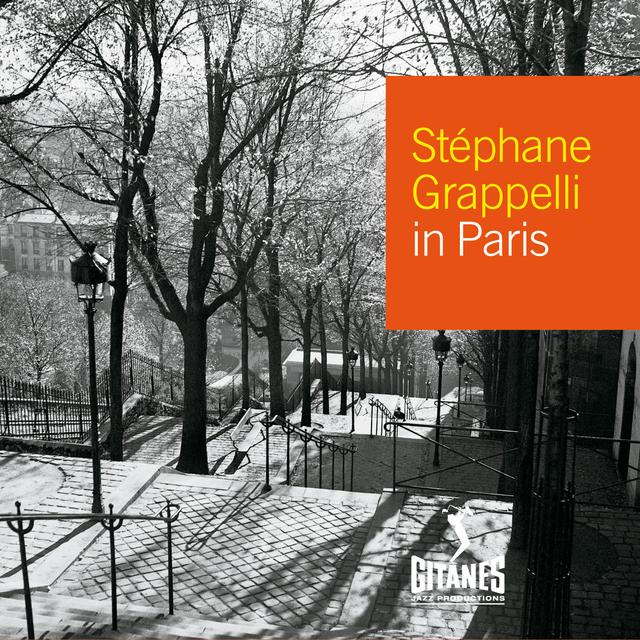 Album cover art for Stéphane Grappelli in Paris