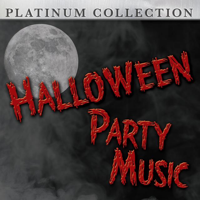 Album cover art for Halloween Party Music