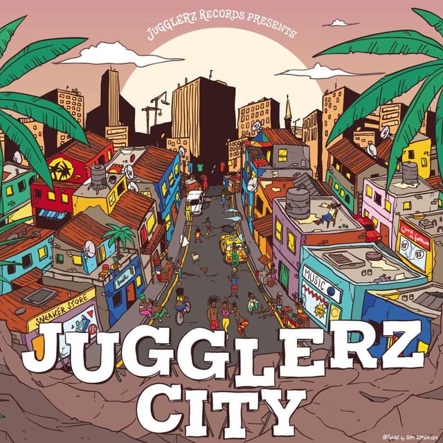 Album cover art for Jugglerz City