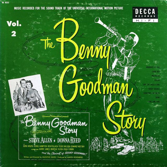 Album cover art for The Benny Goodman Story, Vol.2