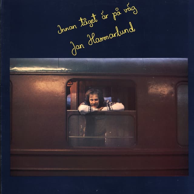 Album cover art for Innan tåget är på väg