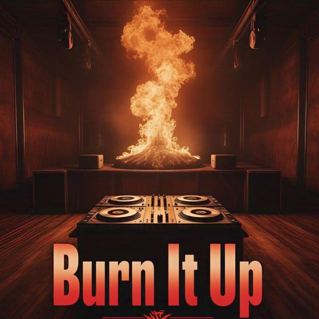 Album cover art for Burn It Up
