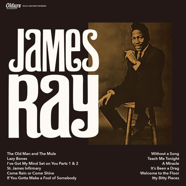 Album cover art for James Ray