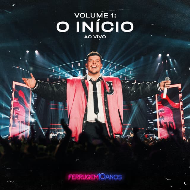 Album cover art for Ferrugem 10 Anos, Vol. 1: O Início