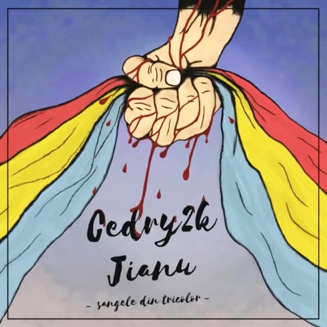 Album cover art for Sângele din tricolor