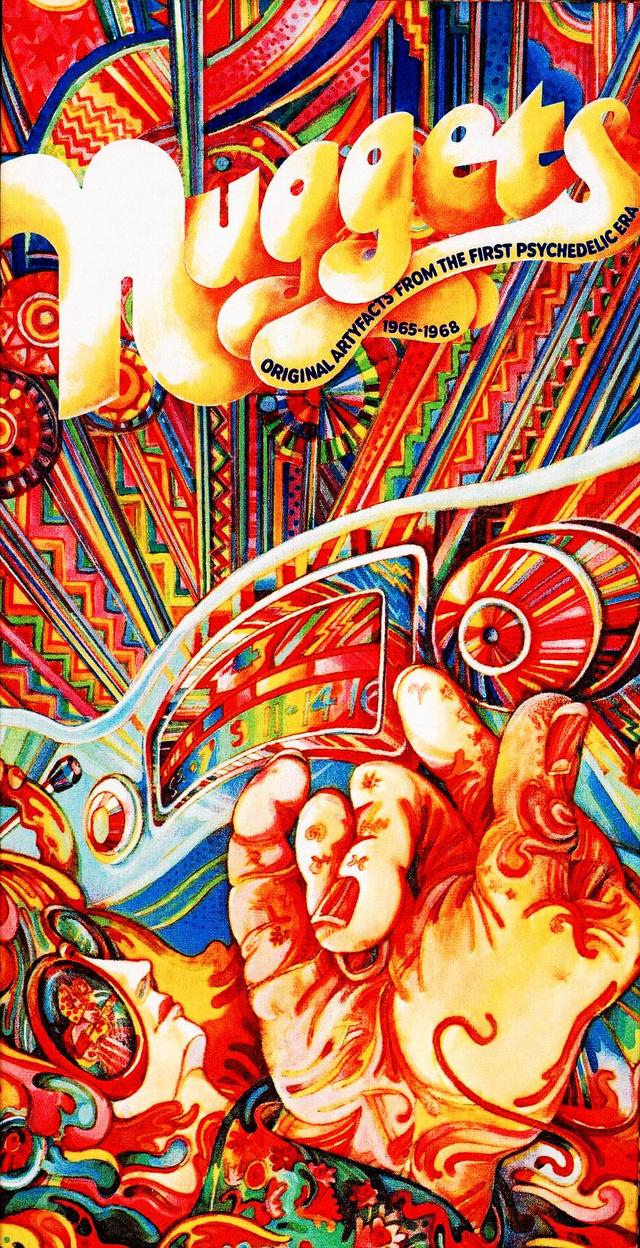 Album cover art for Nuggets: Original Artyfacts from the First Psychedelic Era 1965-1968