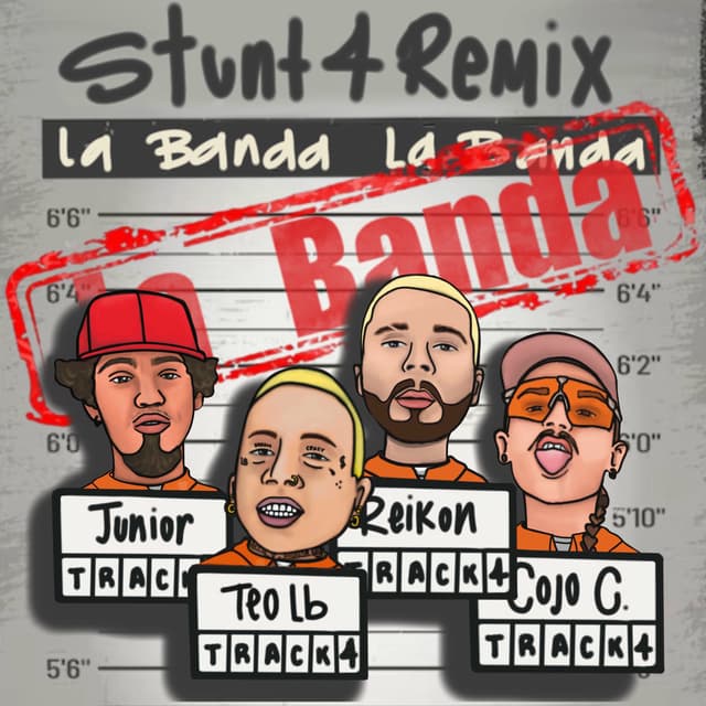 Album cover art for Stunt 4 Remix