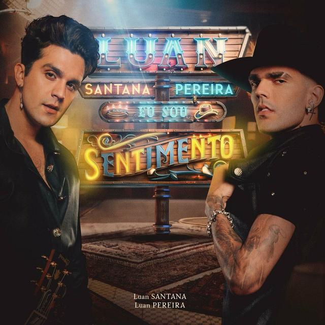 Album cover art for EU SOU SENTIMENTO