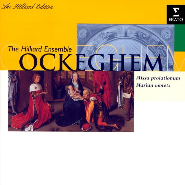 Album cover art for Ockeghem - Sacred Choral Works