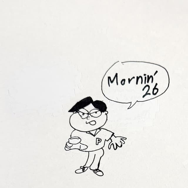 Album cover art for Mornin'26