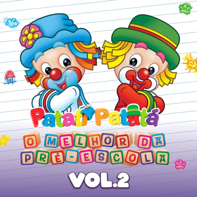 Album cover art for O Melhor da PRÉ ESCOLA Vol. 2