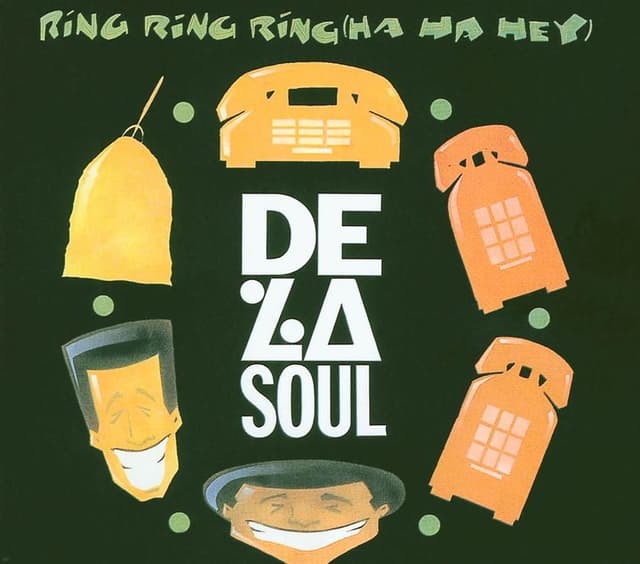 Album cover art for Ring Ring Ring (Ha Ha Hey)