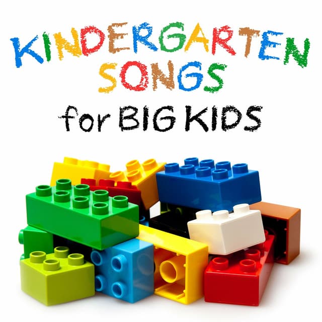 Album cover art for Kindergarten Songs For Big Kids