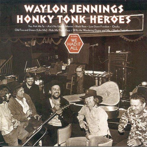 Album cover art for Honky Tonk Heroes