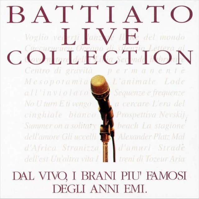 Album cover art for Live Collection