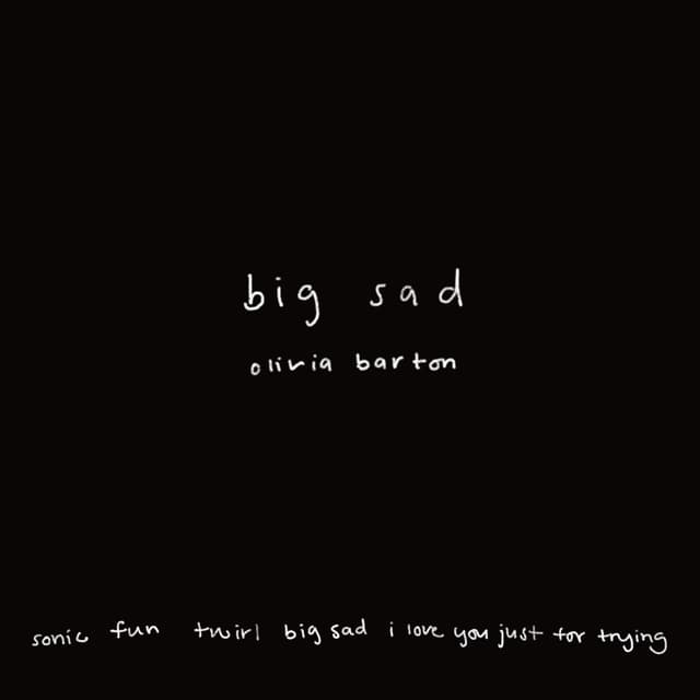 Album cover art for Big Sad