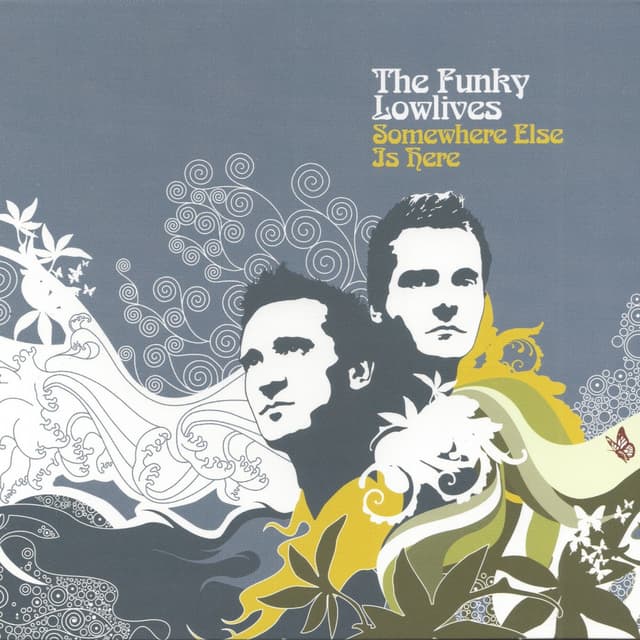 Album cover art for Somewhere Else Is Here