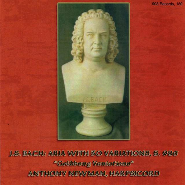 Album cover art for Bach: Goldberg Variations